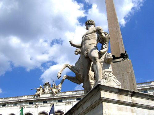 L'ob�lisque du Querinale