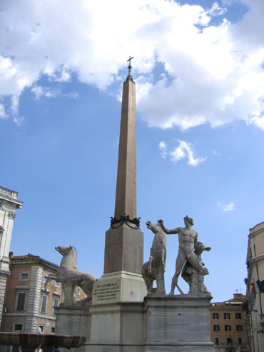 L'ob�lisque du Quirinale