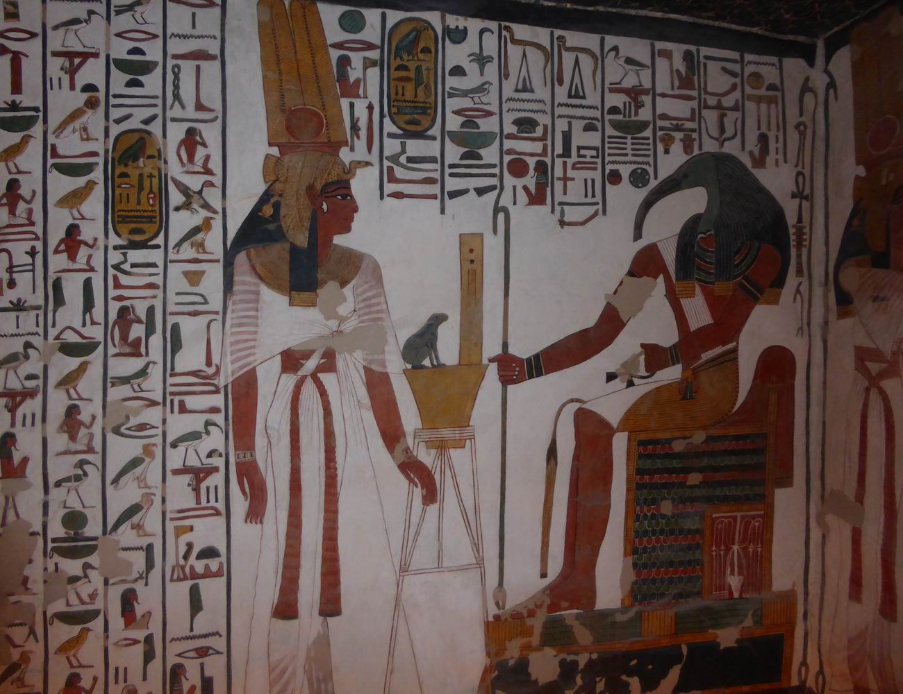 La tombe de Nfertari