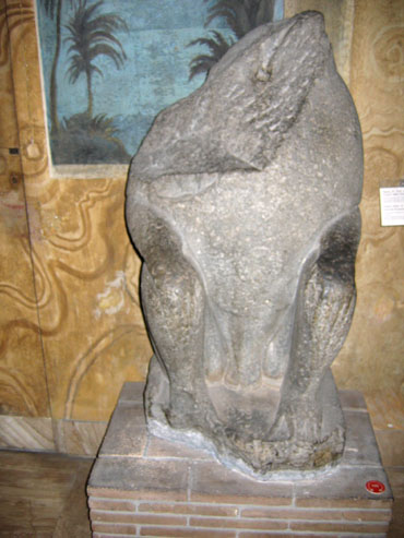 Statue de Thot cynocéphale